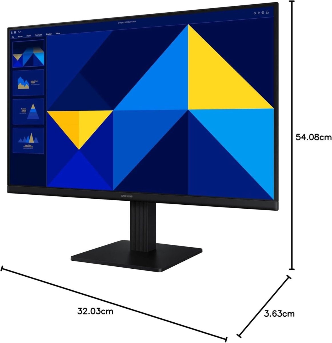 Samsung S3 24in FHD IPS Monitor with Eye Saver Mode - OPCbleu