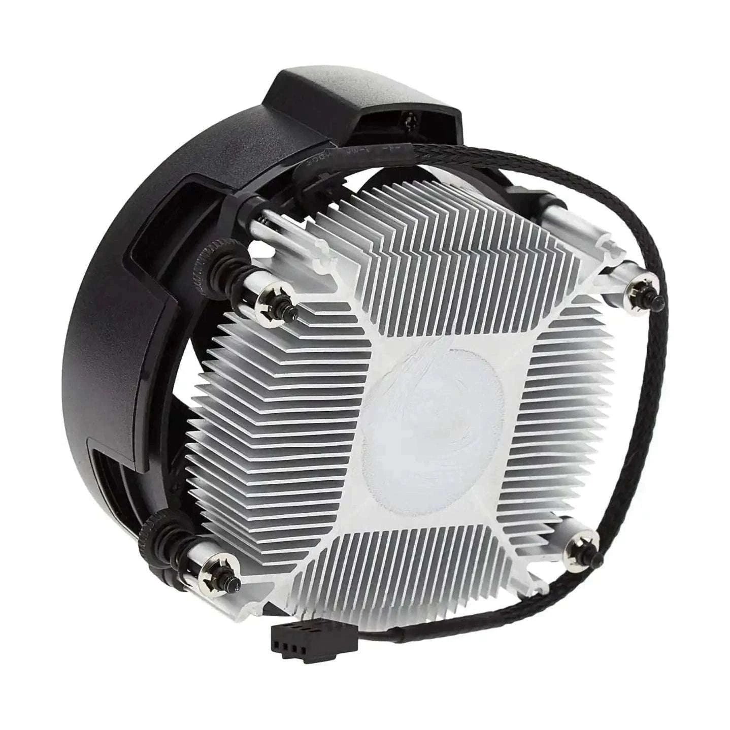 Black Wraith cooler heatsink with metal fins and cooling fan