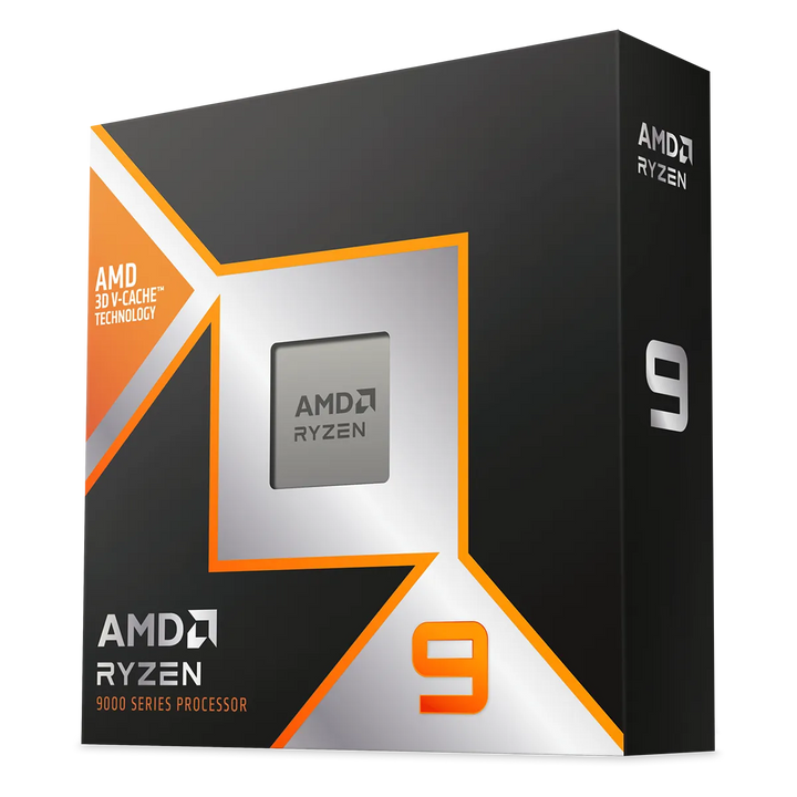 Processeur AMD Ryzen 9 9950X3D à 16 cœurs, 5,7 GHz, socket AM5