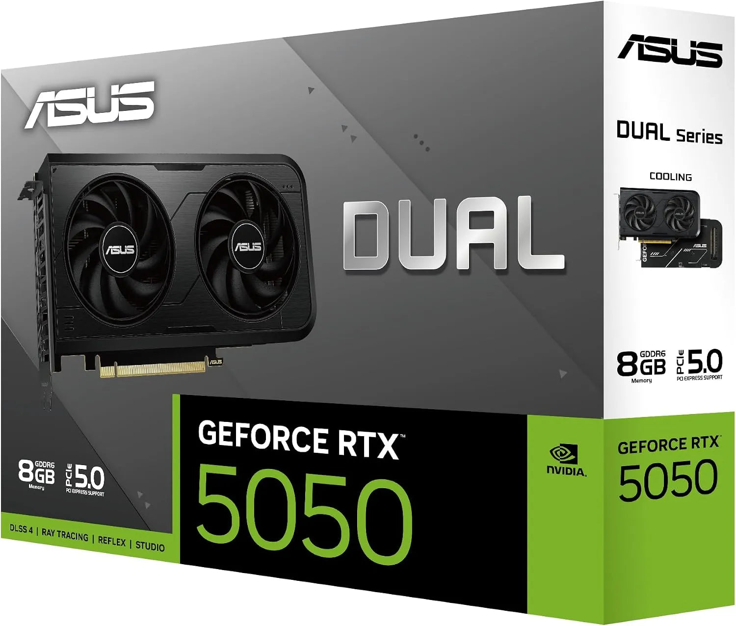 ASUS Dual GeForce RTX 5050 8GB GDDR6 Graphics Card