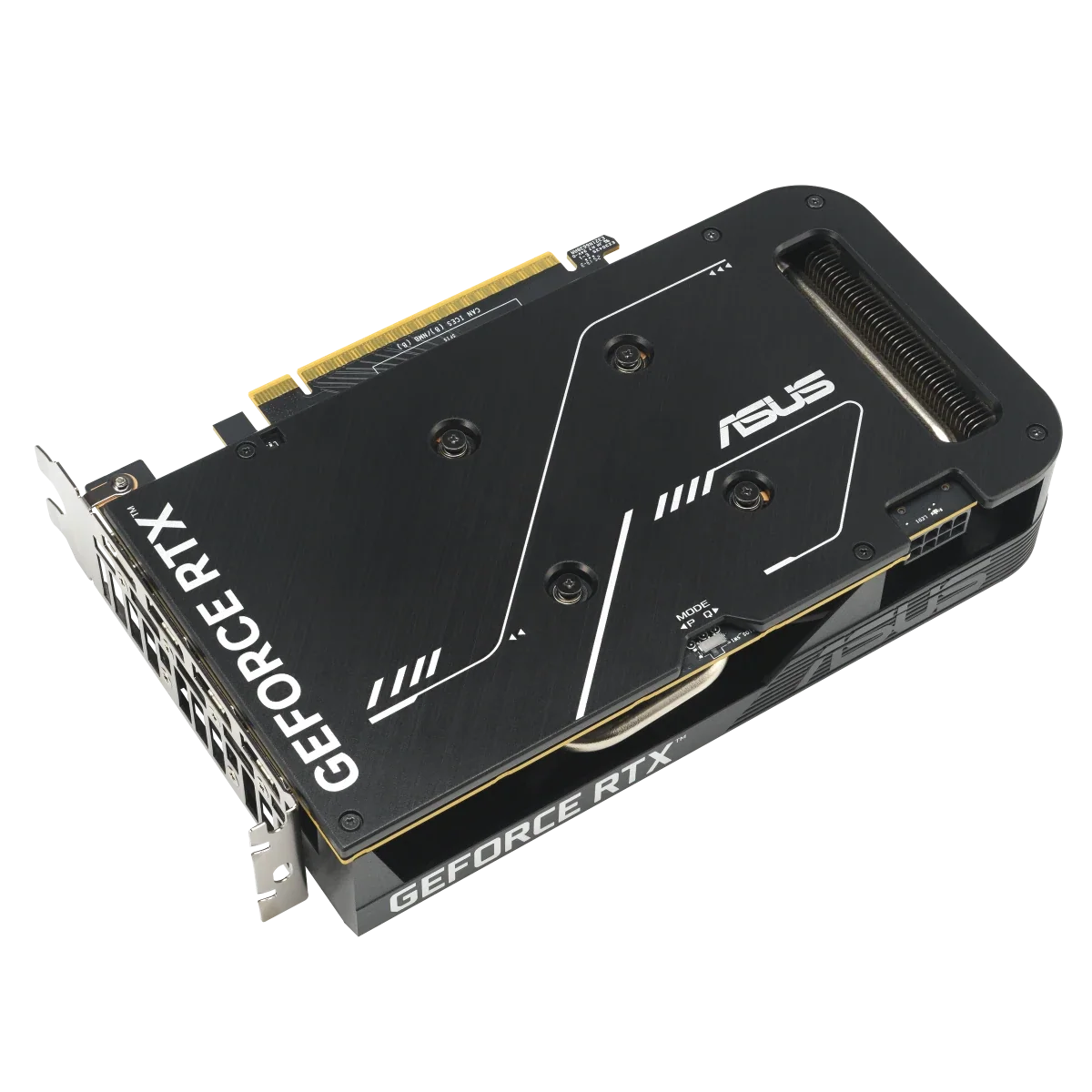 ASUS Dual GeForce RTX 5050 8 Go GDDR6 OC Edition - vue de la plaque arrière