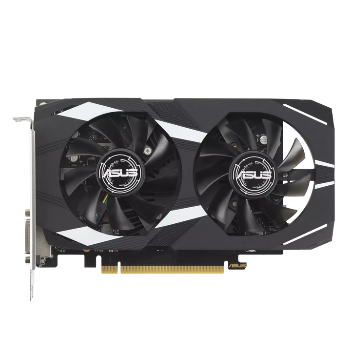 ASUS Dual GeForce RTX 3050 OC Edition 6 Go - vue avant