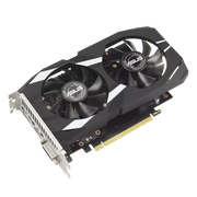 ASUS Dual GeForce RTX 3050 OC Edition 6GB angled view