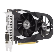 ASUS Dual GeForce RTX 3050 OC Edition 6GB side angle