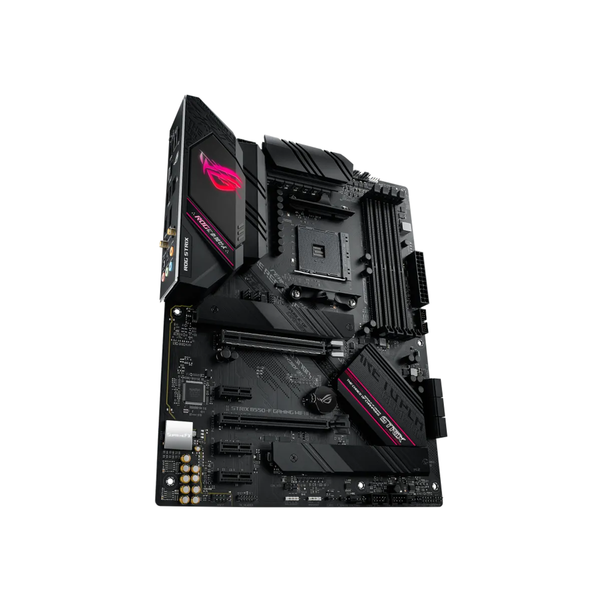 ASUS ROG Strix B550-F Gaming WiFi II official angled view