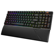 ASUS ROG Strix Scope II 96 Wireless Black official angled view
