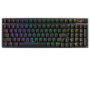 ASUS ROG Strix Scope II 96 Wireless Black official front view without wrist rest