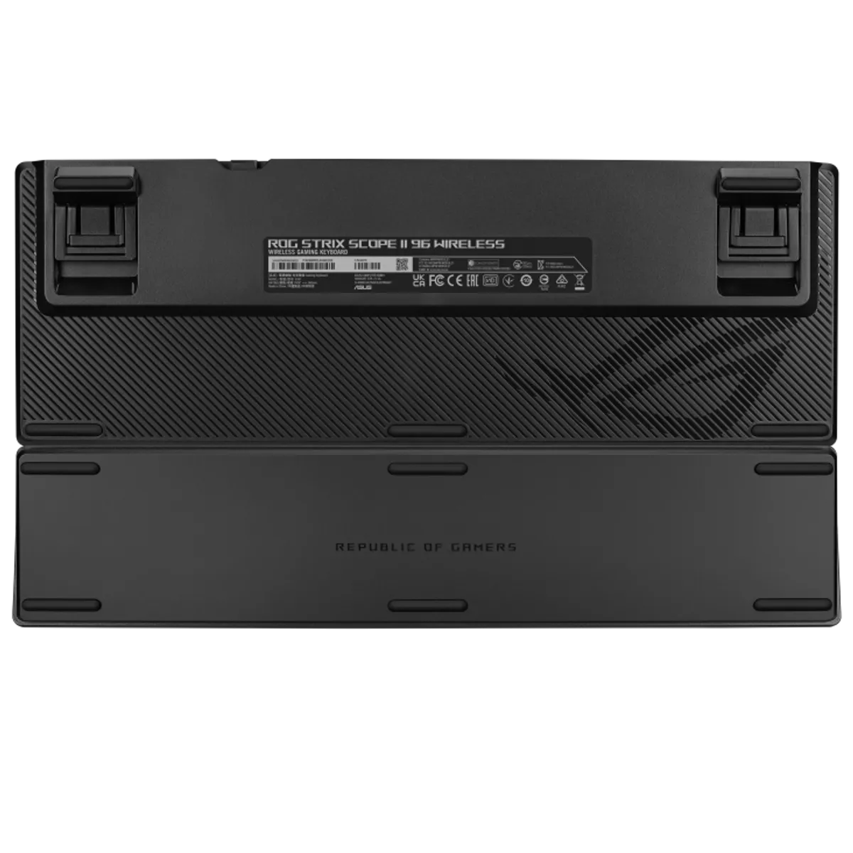 ASUS ROG Strix Scope II 96 Wireless Black official rear view