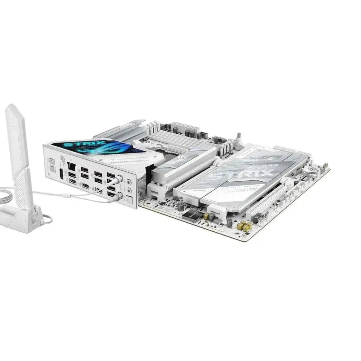 ASUS ROG Strix X870E-A Gaming WIFI7 NEO AMD ATX Motherboard 16+2+2 Power Stages - White - OPCbleu