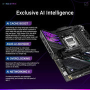 Carte mère ASUS ROG Strix X870E-E 18+2+2 phases d'alimentation WiFi 7 – Noir - OPCbleu