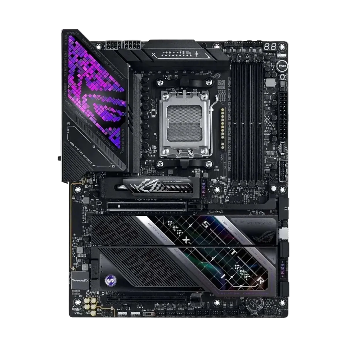 Carte mère ASUS ROG Strix X870E-E 18+2+2 phases d'alimentation WiFi 7 – Noir - OPCbleu