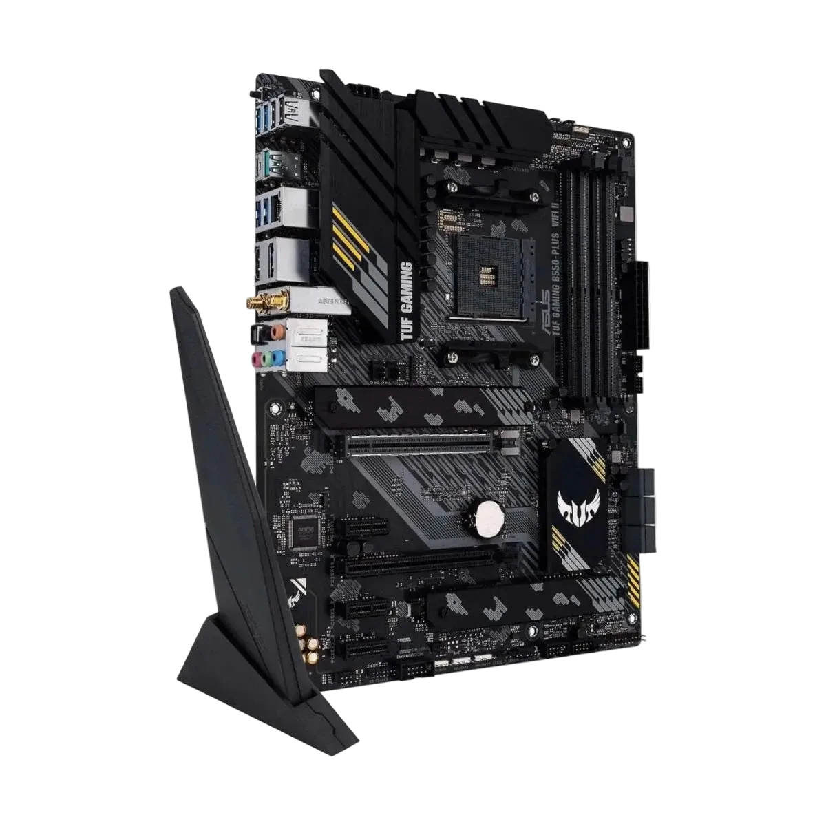 ASUS TUF Gaming B550-PLUS WiFi II AMD AM4 ATX Motherboard - Black - OPCbleu