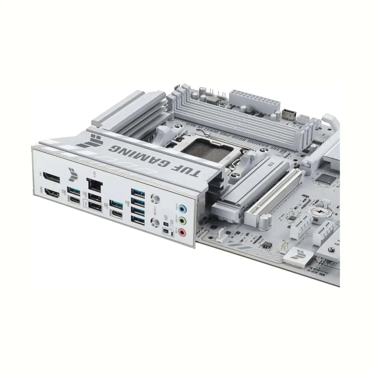 ASUS TUF Gaming B850-PRO WIFI7 W NEO AMD ATX Carte mère - Blanche