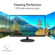 ASUS VP227HF 21,45 po Full HD 100 Hz Eye Care moniteur – Noir — 100 Hz