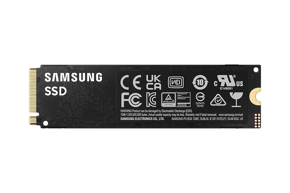 Samsung 990 PRO 1TB PCIe 4.0 NVMe M.2 Internal SSD MZ-V9P1T0B/AM