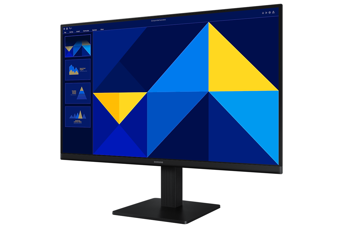 Samsung Essential Monitor S3 S30GD 24-Inch FHD 100Hz IPS Monitor LS24D300GANXZA