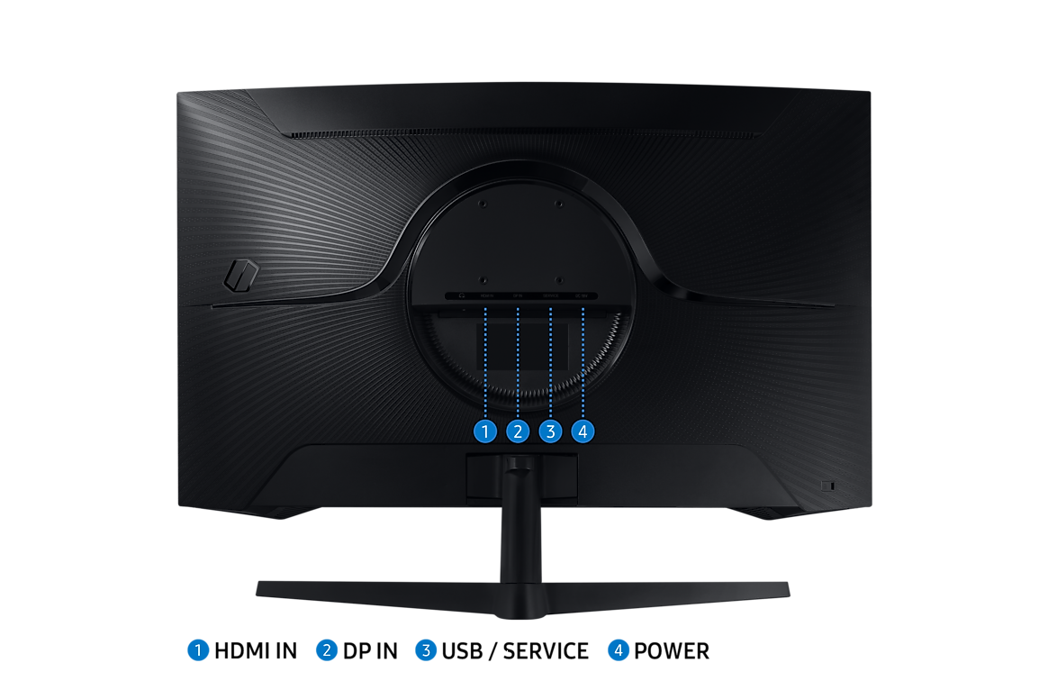 Samsung Odyssey G5 32-Inch QHD 165Hz Curved Gaming Monitor LS32CG550ENXZA