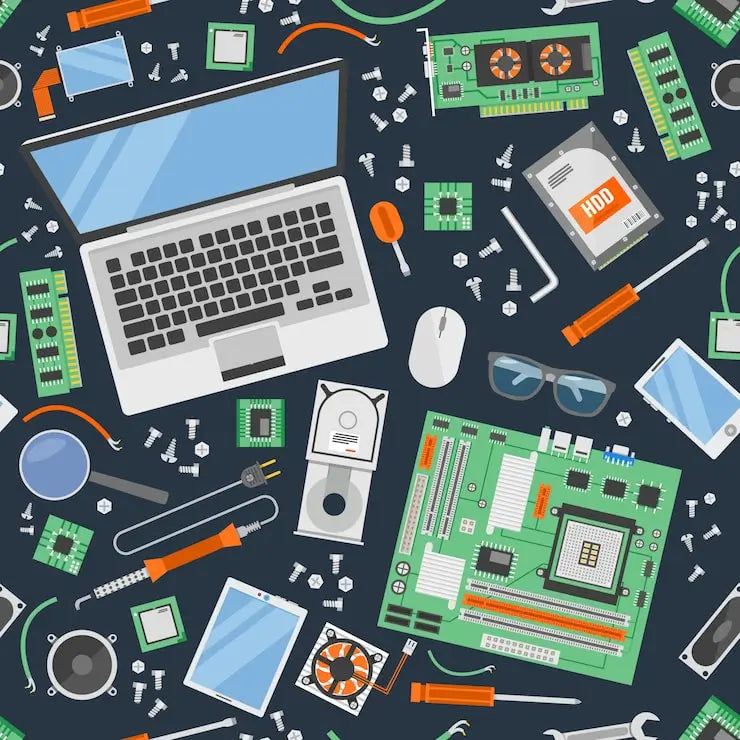 OPCbleu computer components and service pattern