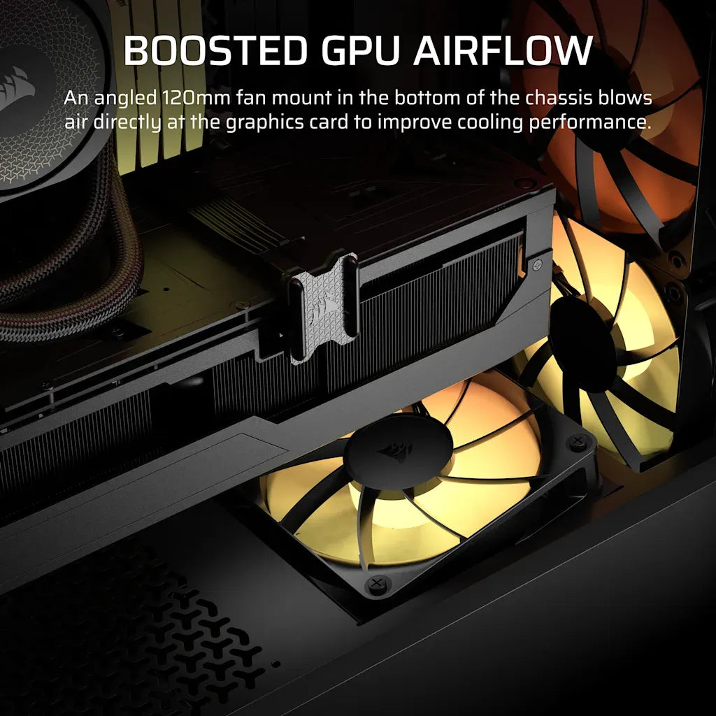Corsair 3200D RS ARGB Mid-Tower PC Case Black