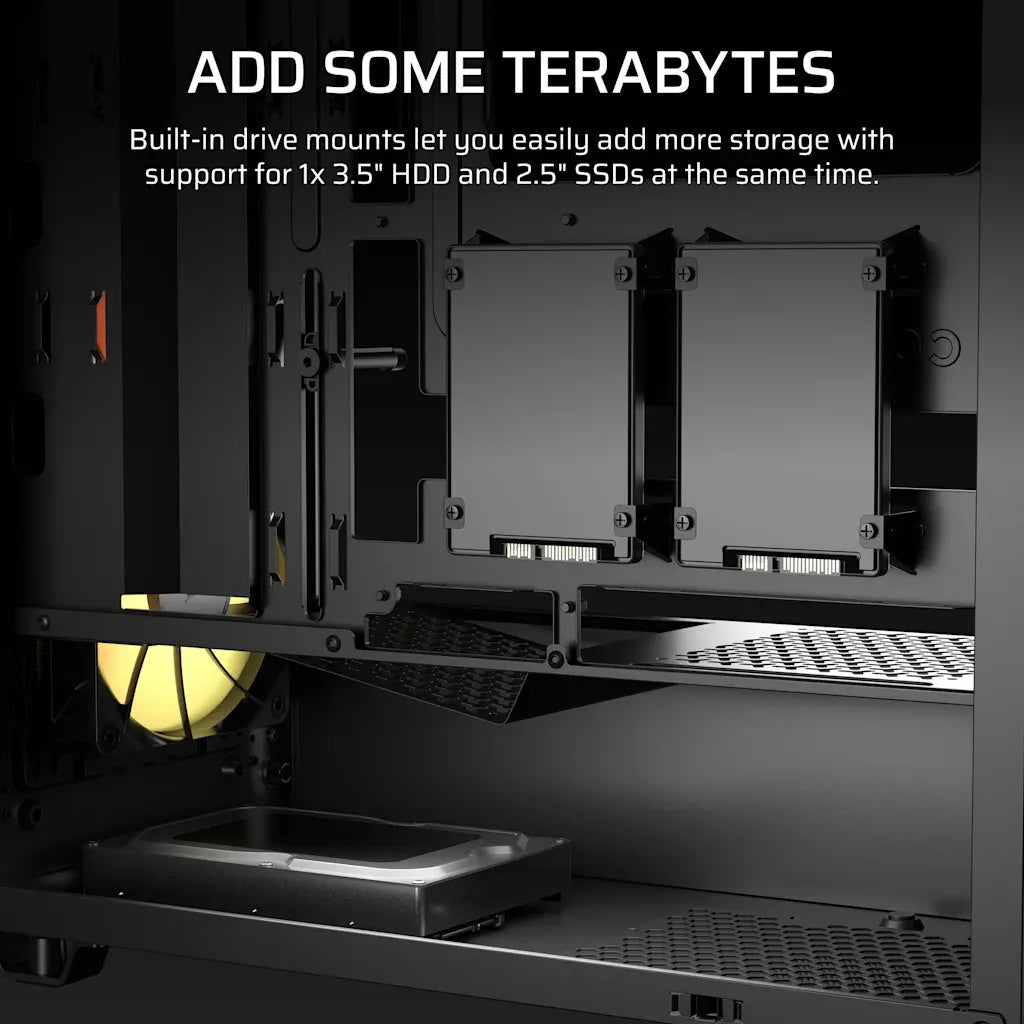 Corsair 3200D RS ARGB Mid-Tower PC Case Black