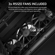 Corsair 3200D RS Mid-Tower PC Case - Black