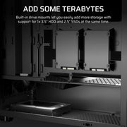 Corsair 3200D RS Mid-Tower PC Case - Black