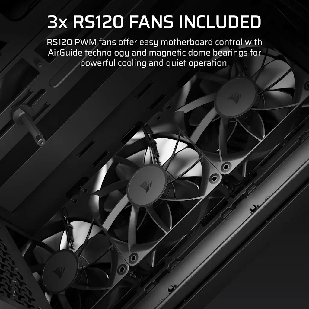 Corsair 3200D RS Mid-Tower PC Case Black