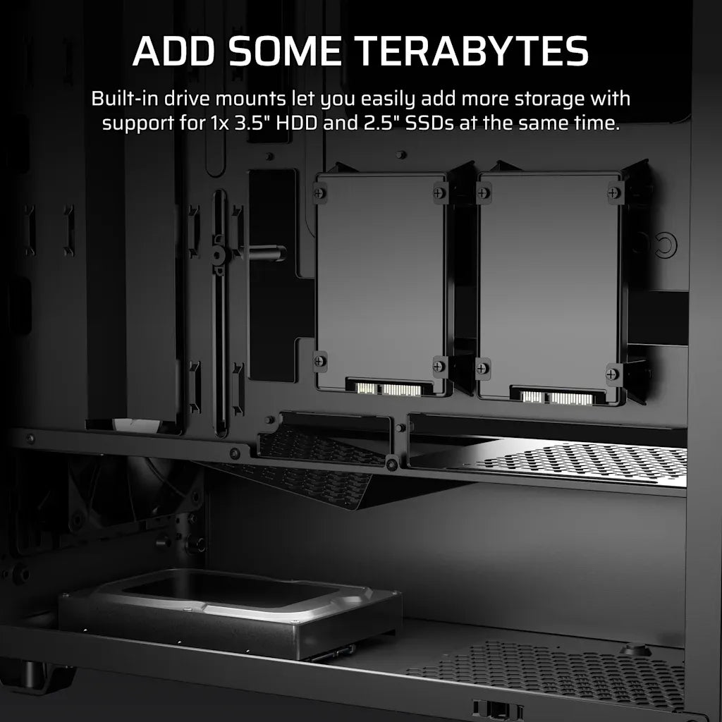 Corsair 3200D RS Mid-Tower PC Case Black