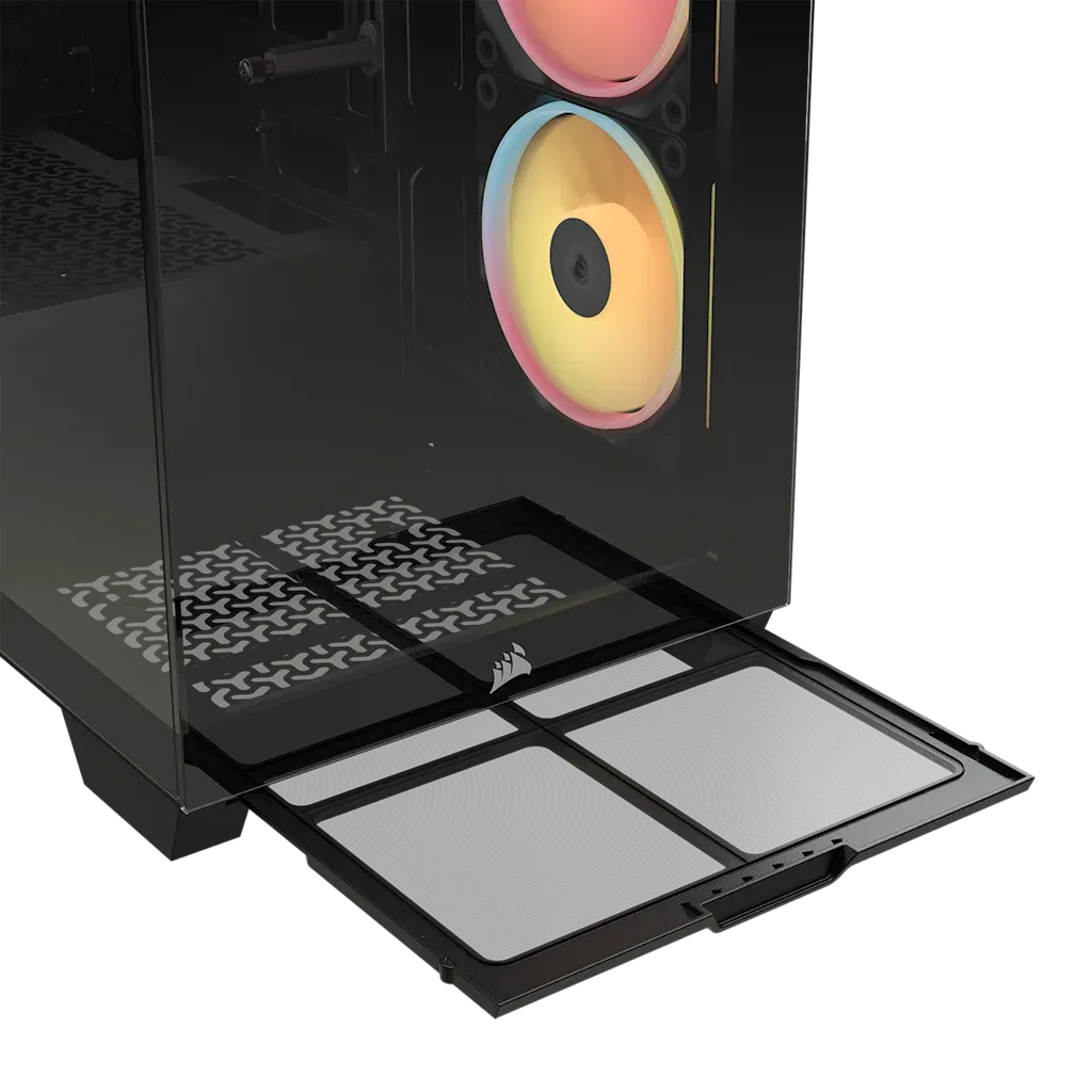 Corsair 3500X LX-R RGB iCUE LINK Mid-Tower PC Case Black