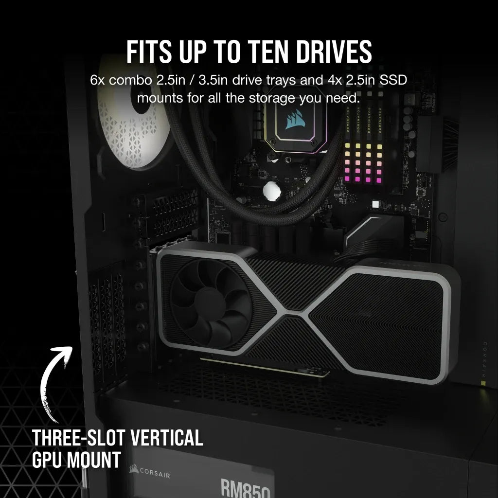 Corsair 7000D AIRFLOW Full-Tower ATX PC Case Black