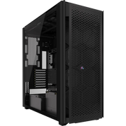 Boîtier PC très grande tour Corsair iCUE LINK 9000D RGB AIRFLOW noir - vue avant du produit