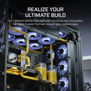 Boîtier PC Corsair 9000D RGB AIRFLOW super tour — circulation d’air optimisée