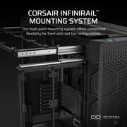 Boîtier PC Corsair 9000D RGB AIRFLOW super tour — circulation d’air optimisée