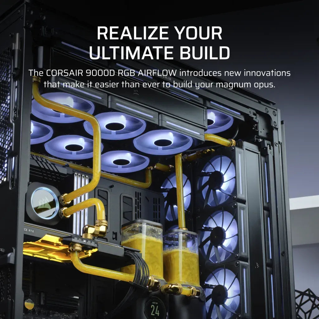 Corsair 9000D RGB AIRFLOW Super Full-Tower PC Case Black