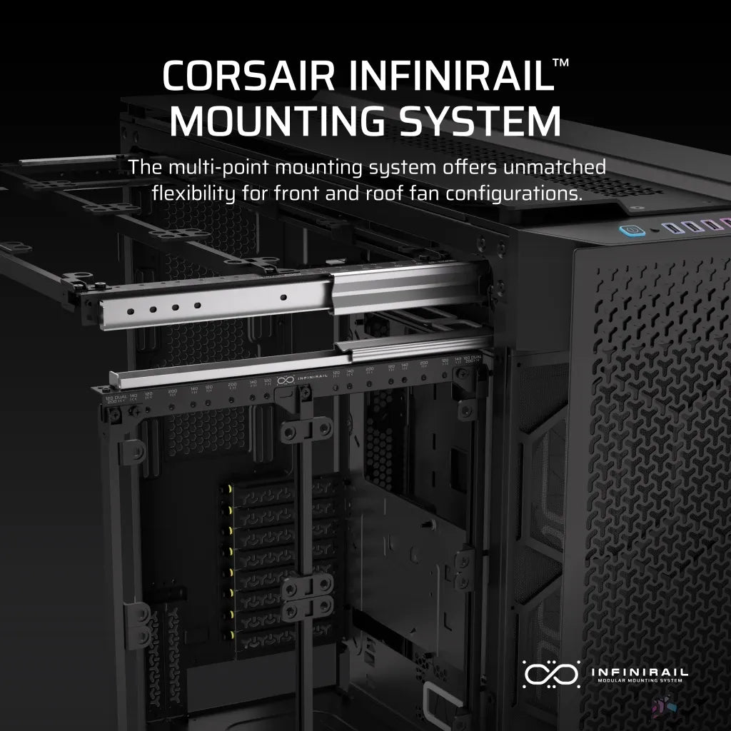 Corsair 9000D RGB AIRFLOW Super Full-Tower PC Case Black