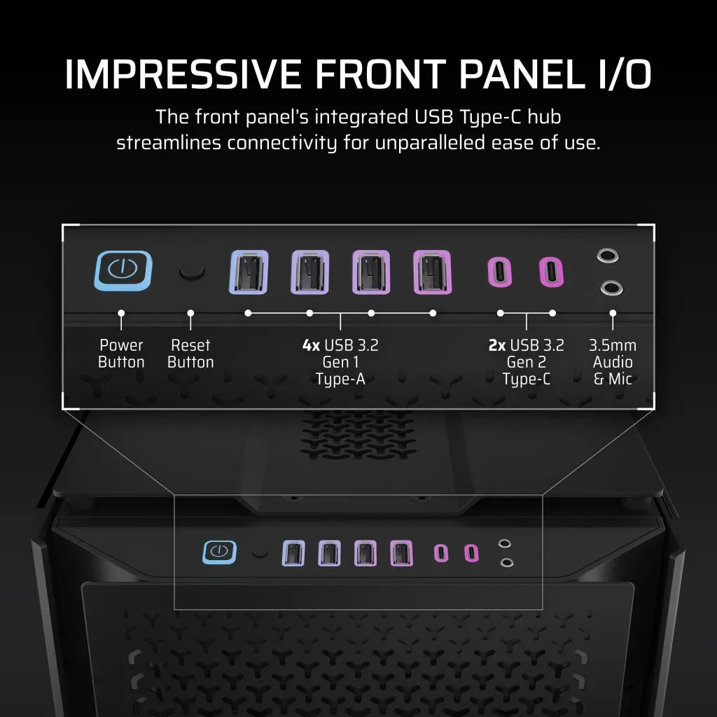 Corsair 9000D RGB AIRFLOW Super Full-Tower PC Case Black
