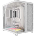 Corsair AIR 5400 LX-R RGB iCUE Link Mid-Tower PC Case - White