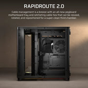 Boîtier PC Corsair AIR 5400 RS-R ARGB — trois compartiments