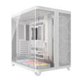 Corsair AIR 5400 RS-R ARGB Triple Chamber Mid-Tower PC Case - White