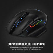Souris Corsair DARK CORE RGB PRO SE sans fil