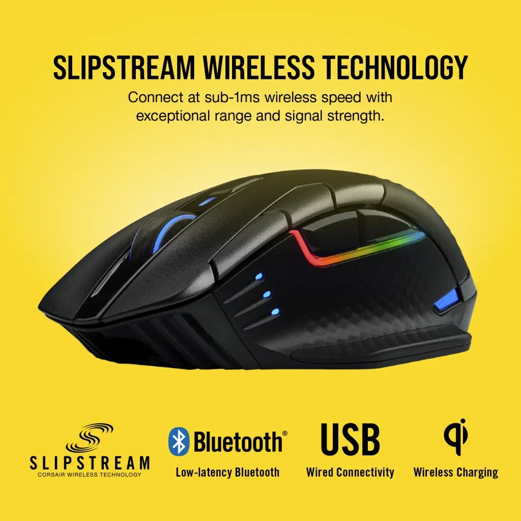Corsair DARK CORE RGB PRO SE Wireless Gaming Mouse 18K DPI Black