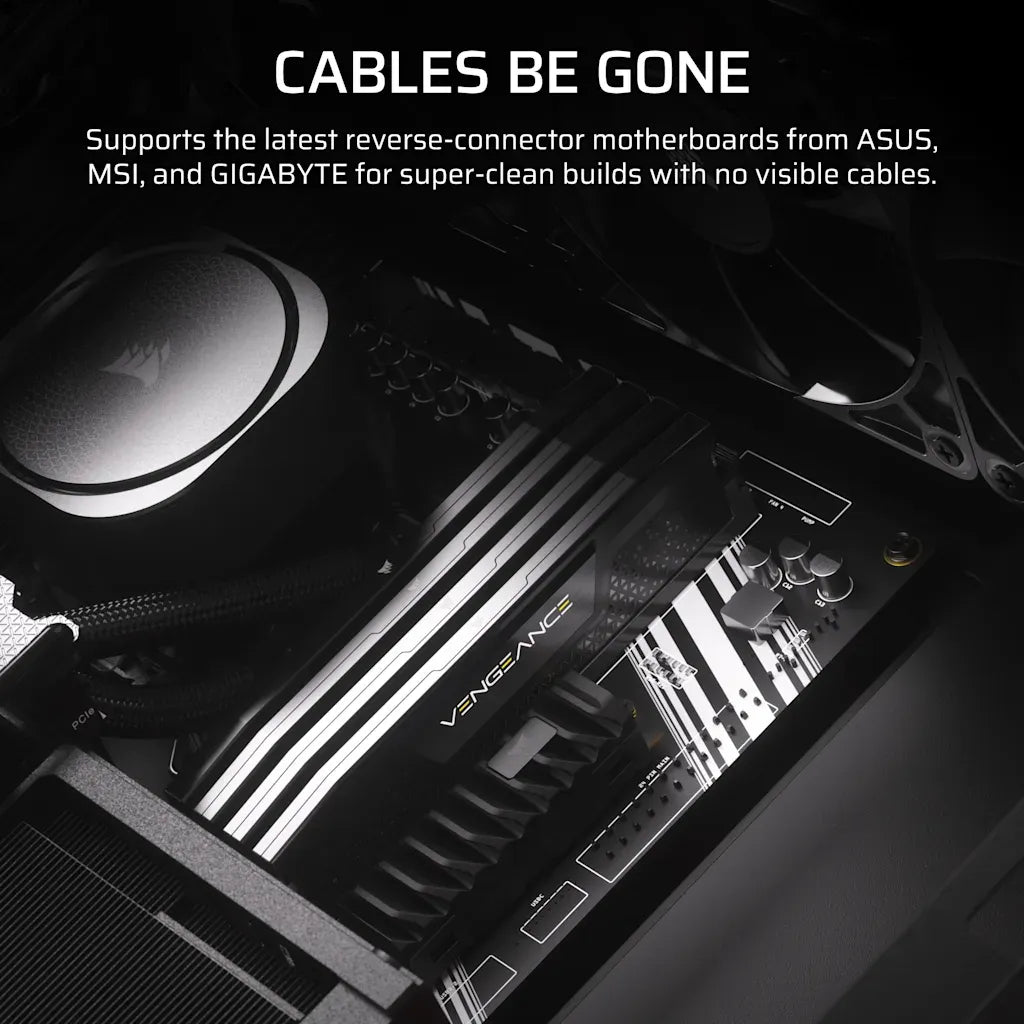 Corsair FRAME 4000D LCD RS ARGB Premium Mid-Tower PC Case Black