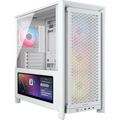 Boîtier PC Corsair FRAME 4000D LCD RS ARGB Premium moyen tour – Blanc