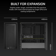 Boîtier PC Corsair FRAME 4000D — conception modulaire