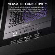 Corsair FRAME 4000D RS ARGB Modular Mid-Tower PC Case - Black