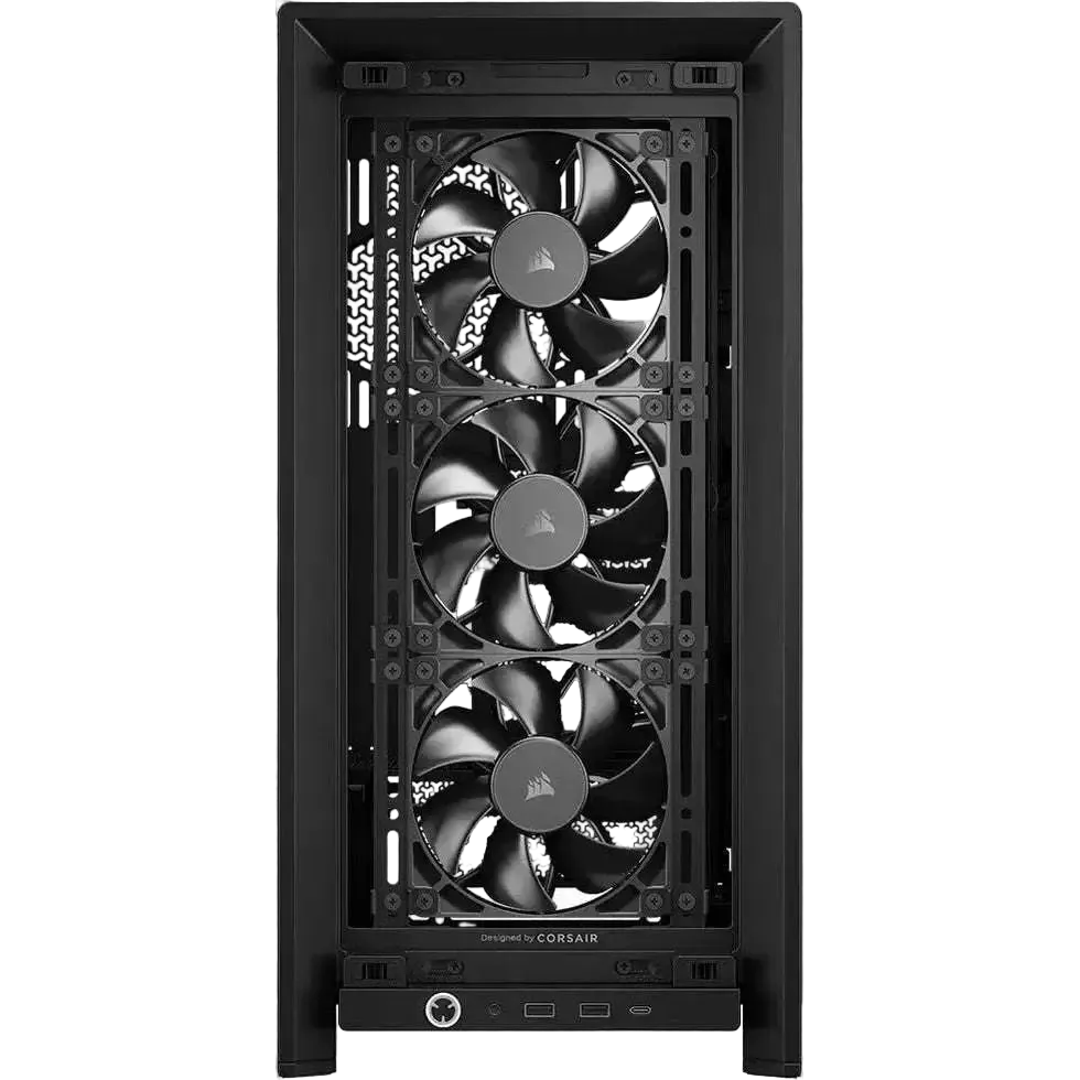Corsair Frame 4000D RS Modular Mid-Tower PC Case High Airflow - Black - OPCbleu