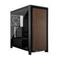 Corsair FRAME 4000D WOOD RS Modular Mid-Tower PC Case - Black/Walnut