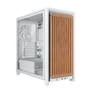 Corsair FRAME 4000D WOOD RS Modular Mid-Tower PC Case - White/Oak