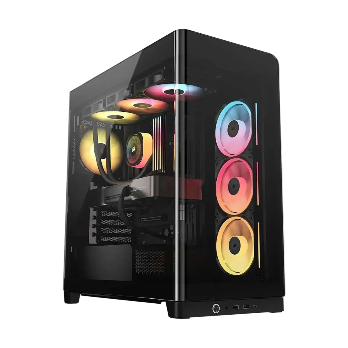 Corsair FRAME 4500X LX-R Mid-Tower PC Case - Black - OPCbleu