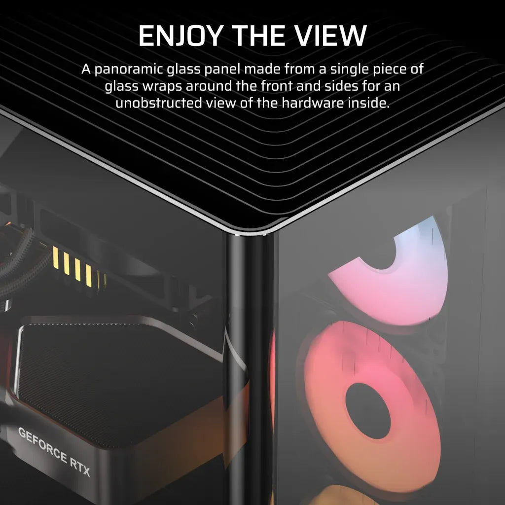 Corsair FRAME 4500X RS-R ARGB Panoramic Glass Mid-Tower PC Case